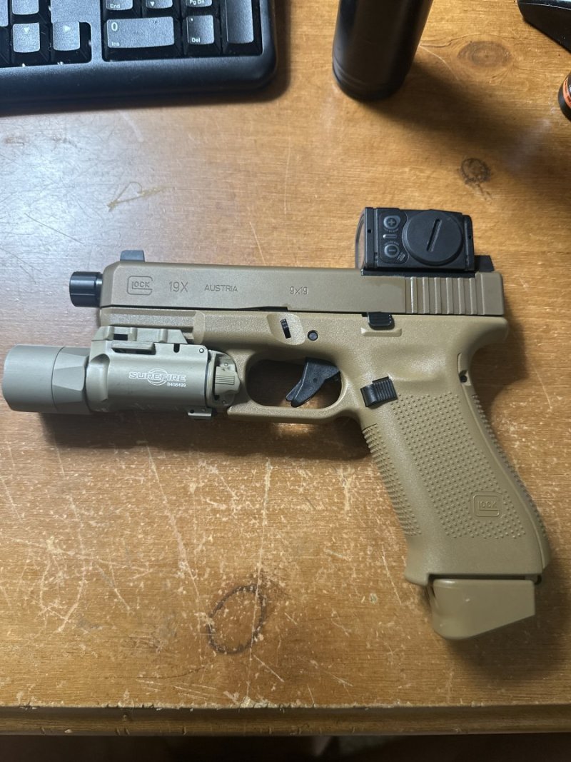 Metro Atlanta Fs Bnib Glock X Mos With Aimpoint Acro Extras The