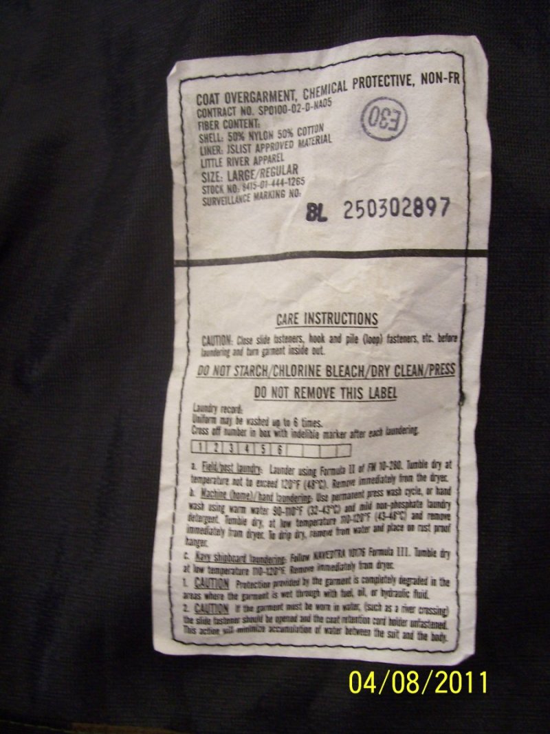 Chem Suit Coat LG Reg Label.JPG