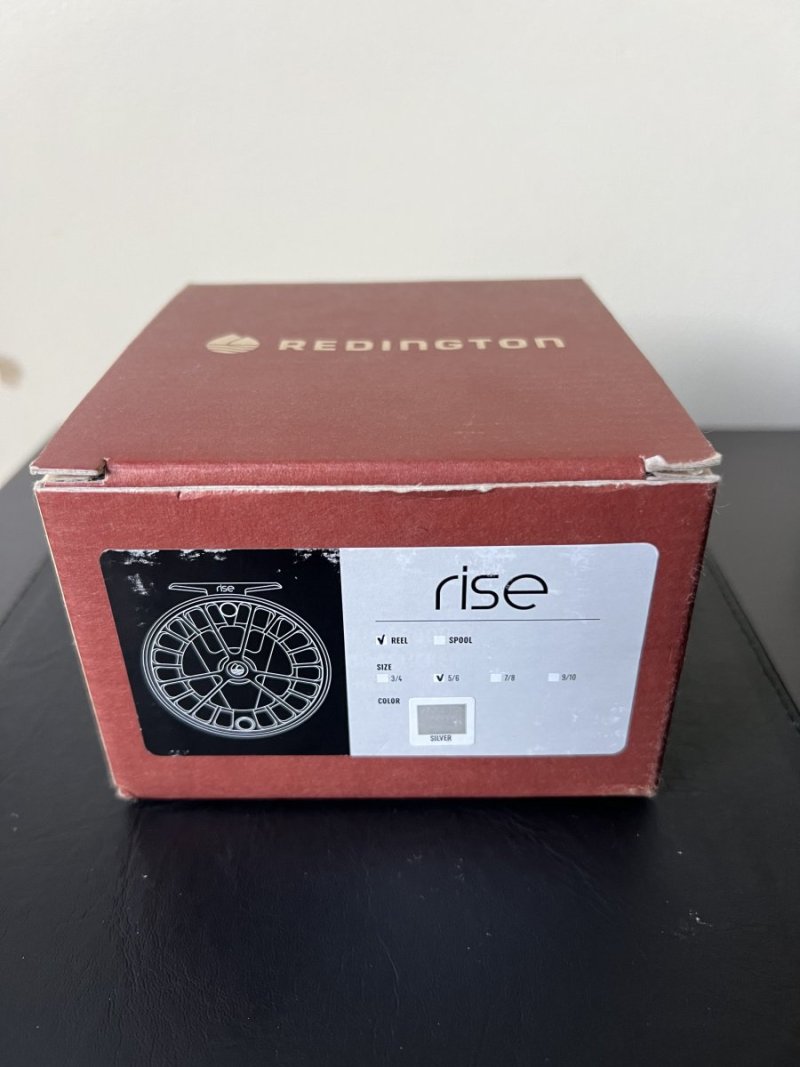 Redington Rise III Fly Reel - 3/4 - Silver