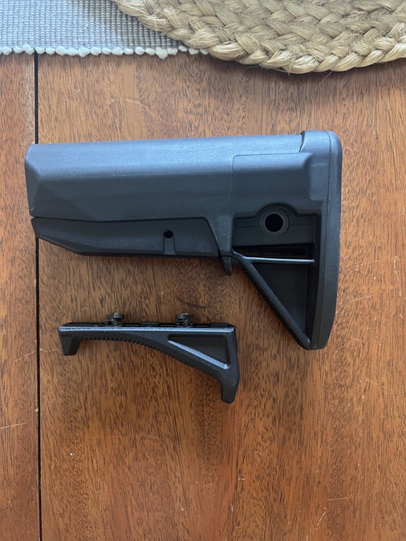 Item Relisted Fs Ft Bcm Stock And Magpul Fore Grip The Outdoors Trader