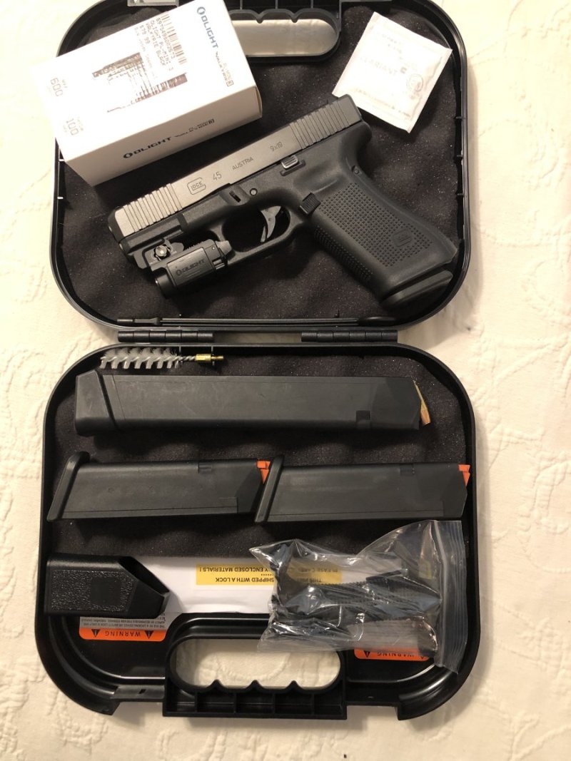 Item Relisted! Item Gone: FT Glock 45/9mm gen 5 with olight | The ...